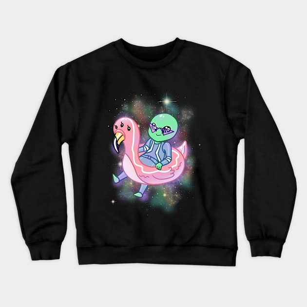 Floatin with the Stars Crewneck Sweatshirt by SummerCampDesigns